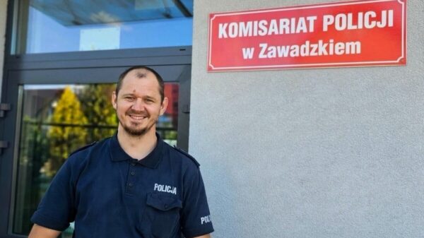 „Po prostu ocalił ludzie życie” - wyjątkowe podziękowania dla policjanta z Komisariatu Policji w Zawadzkiem