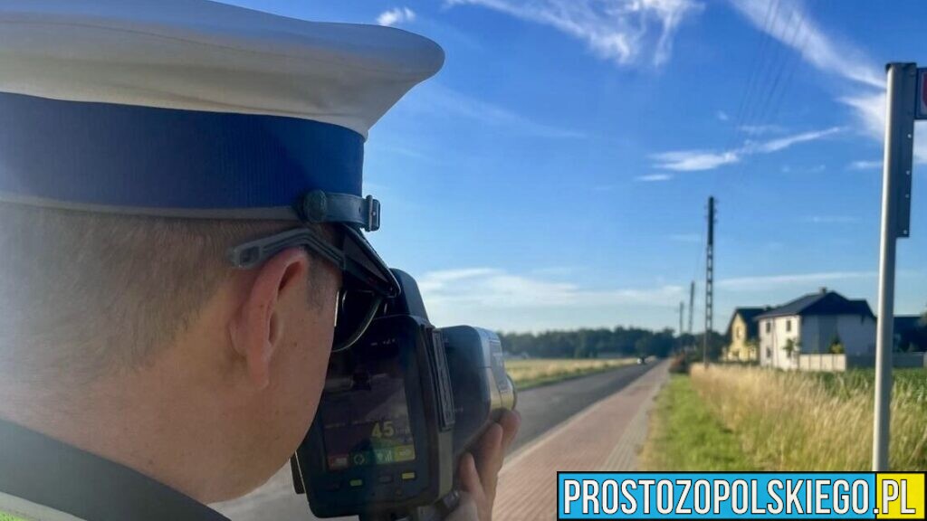 Grupa SPEED na drogach powiatu krapkowickiego. 74 wykroczenia związane z prędkością