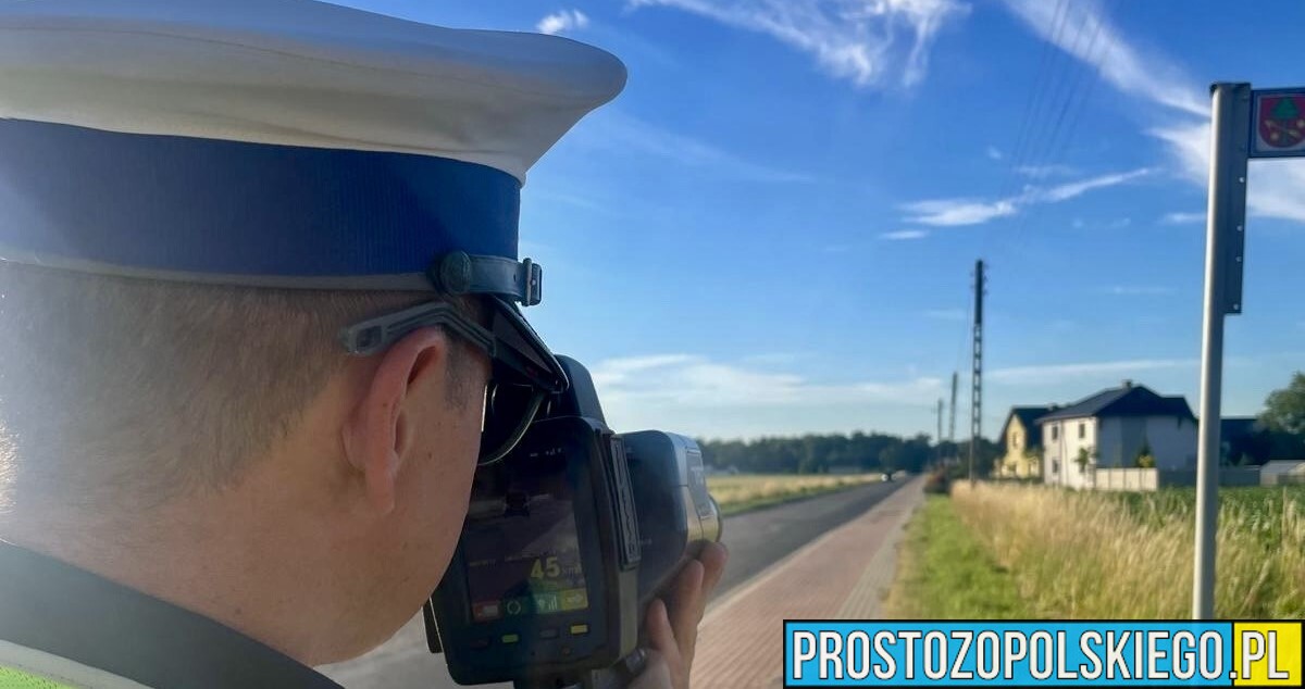 Grupa SPEED na drogach powiatu krapkowickiego. 74 wykroczenia związane z prędkością
