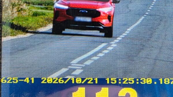 Jechał 112 km/h na „pięćdziesiątce”. 40-latek stracił prawo jazdy w gminie Rudniki