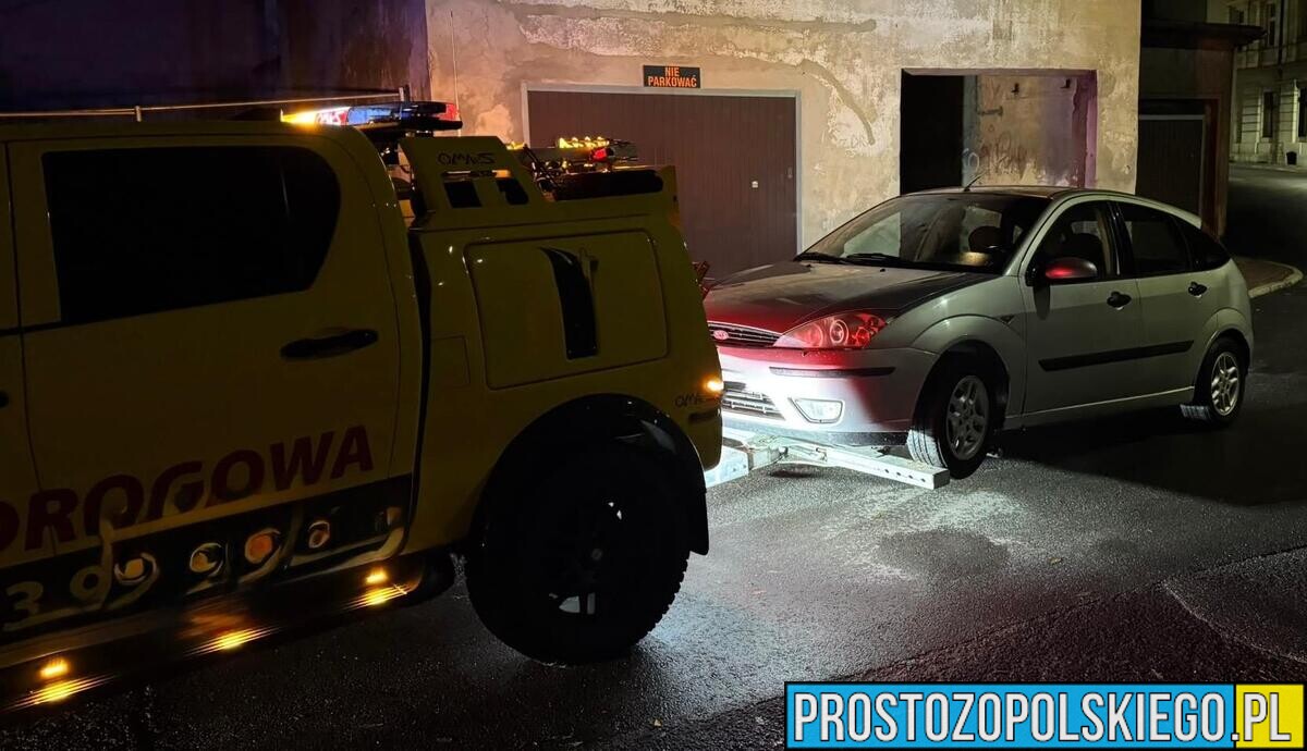 Jechał fordem mimo sądowego zakazu. Miał pół promila alkoholu