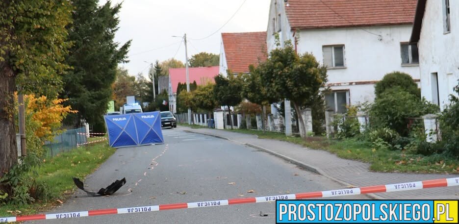 Śmiertelne potrącenie w gminie Łambinowice. 69-latek zatrzymany po ucieczce z miejsca wypadku