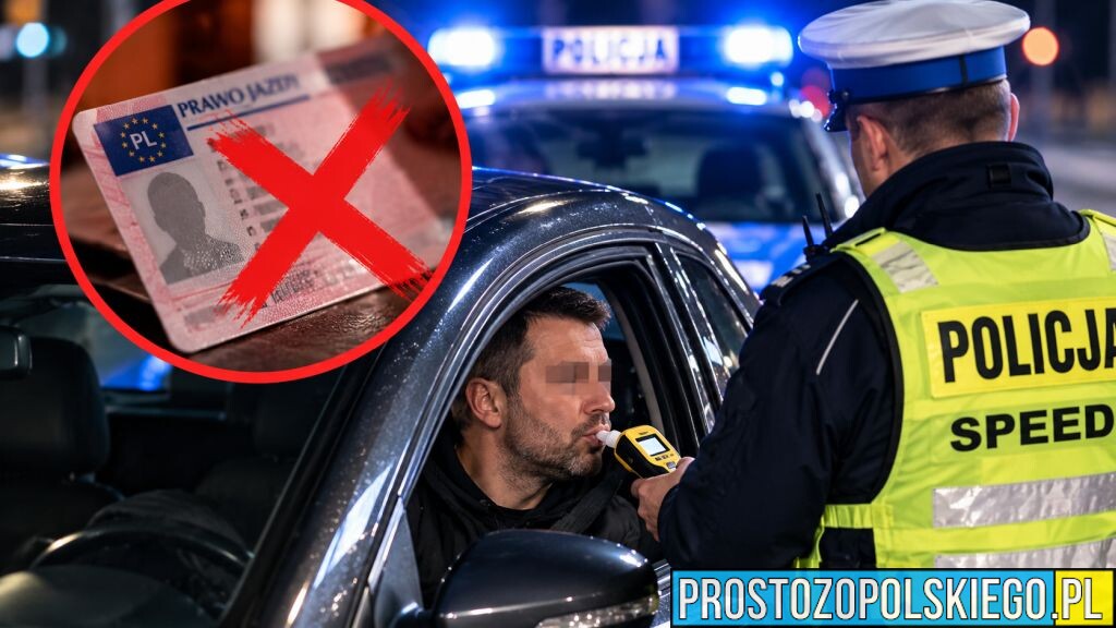 Zatrzymała go grupa SPEED. Miał ponad pół promila i podał dane brata