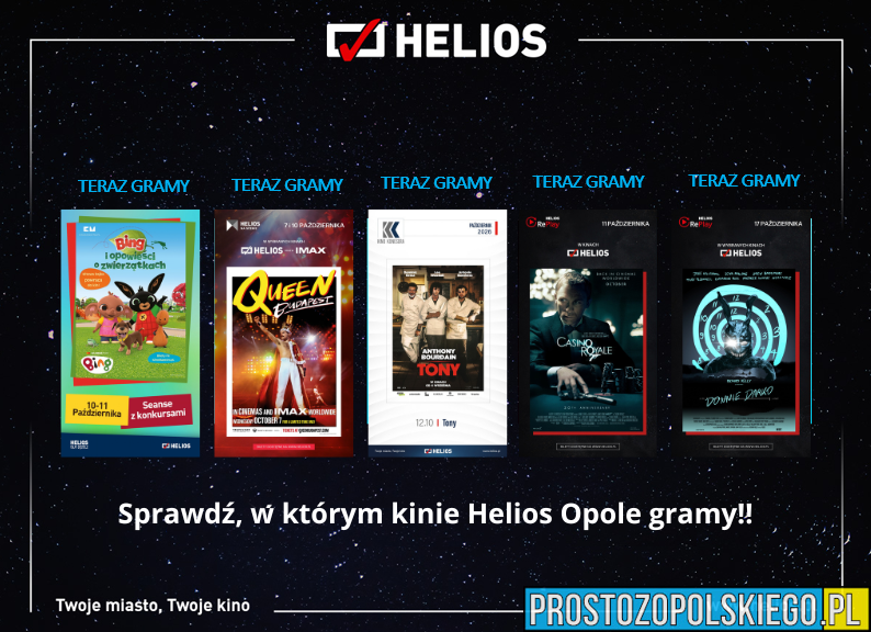 Moc różnorodnych seansów w kinach Helios