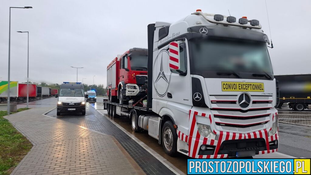 Wiózł wóz straży pożarnej i miał około 1,8 promila