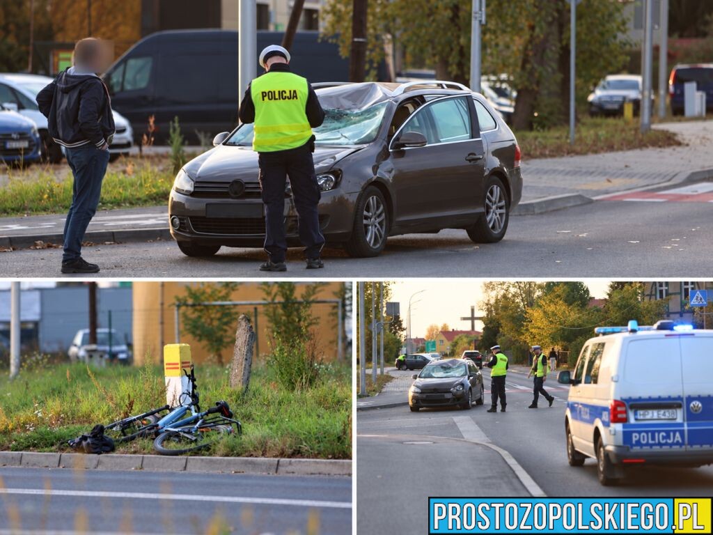 Rowerzysta zmarł po wypadku w Kędzierzynie-Koźlu. Do tragedii doszło na ul. Gliwickiej